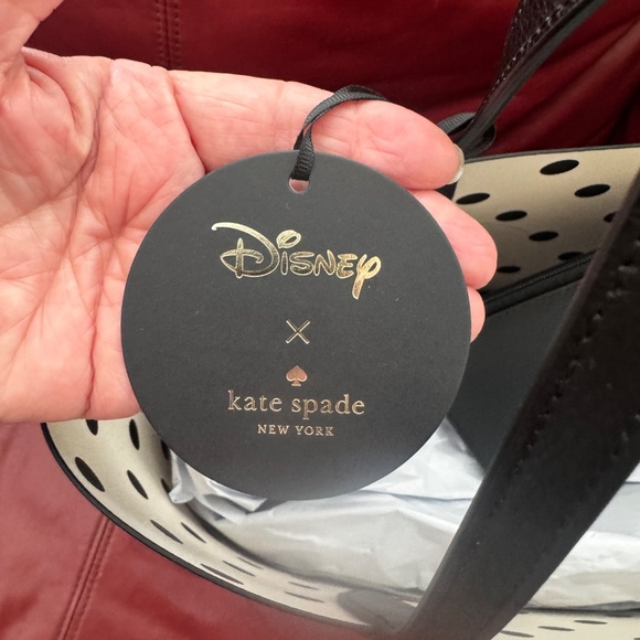 NWT-Kate Spade Disney Minnie Mouse Tote Handbag - Reversable - Picture 5 of 7